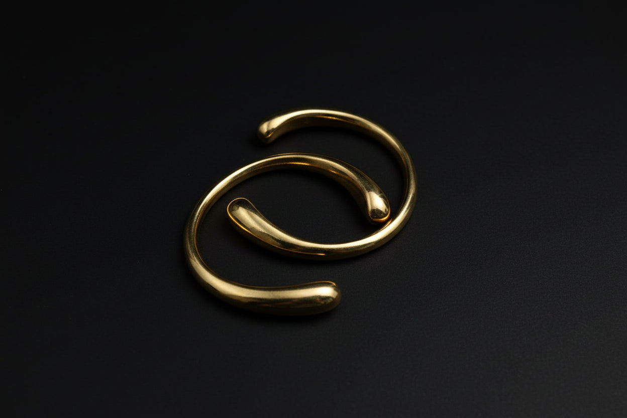 Bull brass bracelet 2