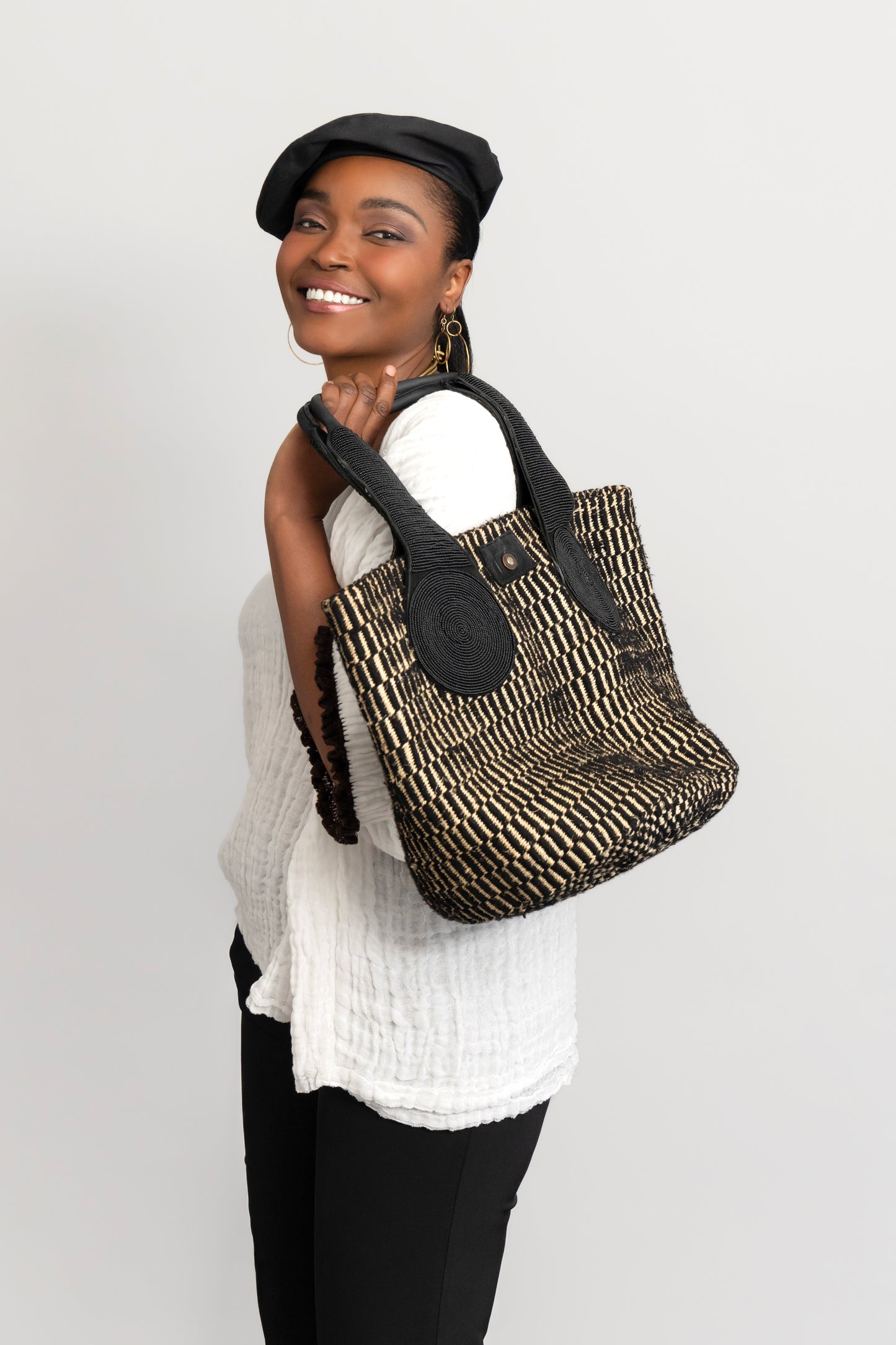 Ethiopian handwoven cotton shirt 2