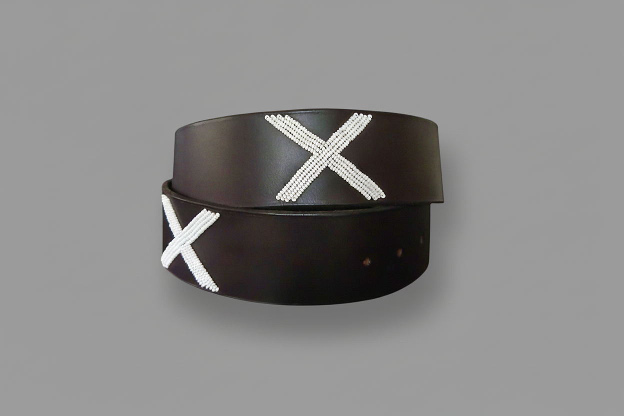 Cross Belt - White - 5cm Width