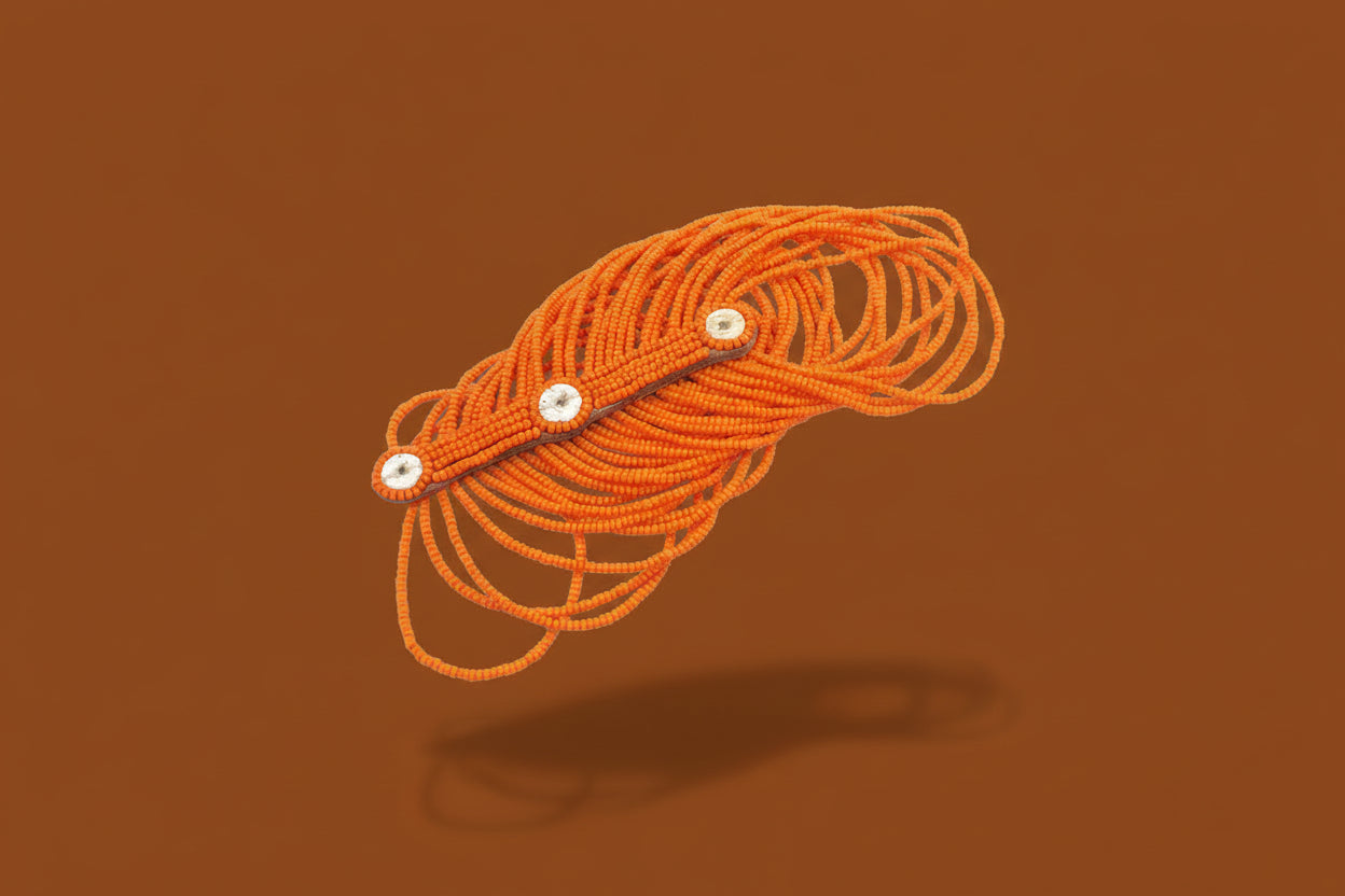 Maasai Cuff - Orange 