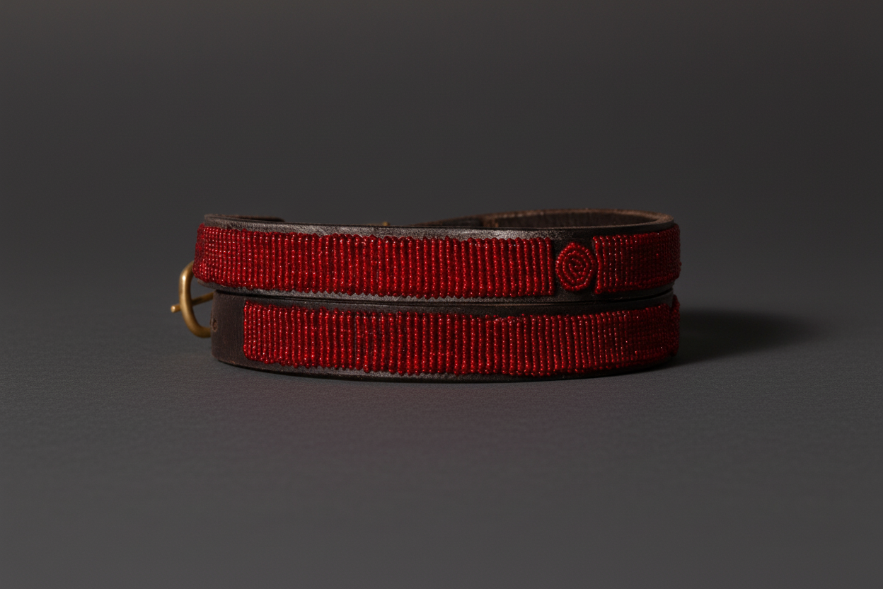 Solid w disc - maroon belt 
