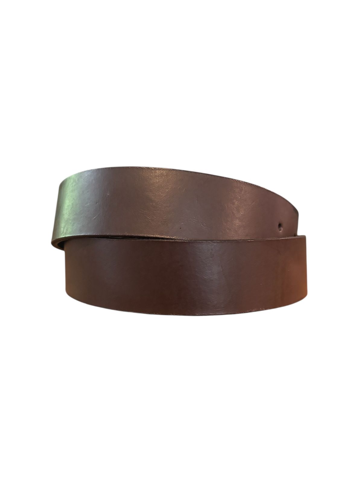 Leather Belt - Plain With No Stitching 3cm Width