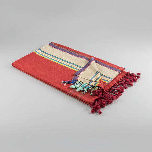 Kikoy Towel - Burnt Orange