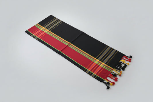 Kikoy Towel - Black & Red
